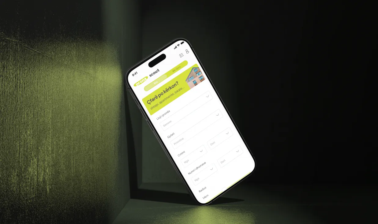 Prona Scout Immobilien-App Kosovo